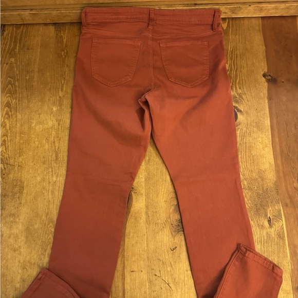 Gap Legging Mid-Rise Jeans Womens Size 8/29 Regular Tierra Red - Picture 2 of 5